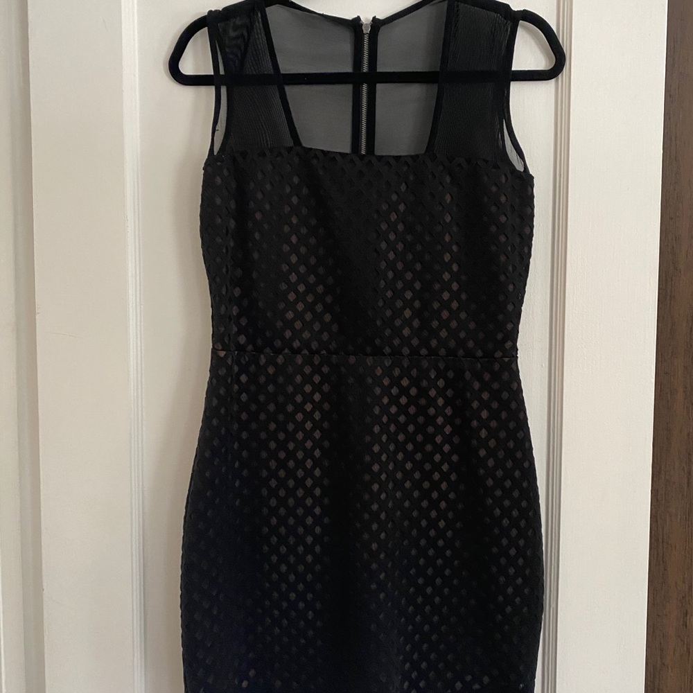 Nicole Miller Artelier Diamond Cut Out Dress